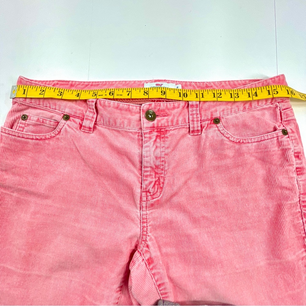 VINEYARD VINES Women's Faded Pink Corduroy Pants 100% Cotton Size 6 - Picture 6 of 8